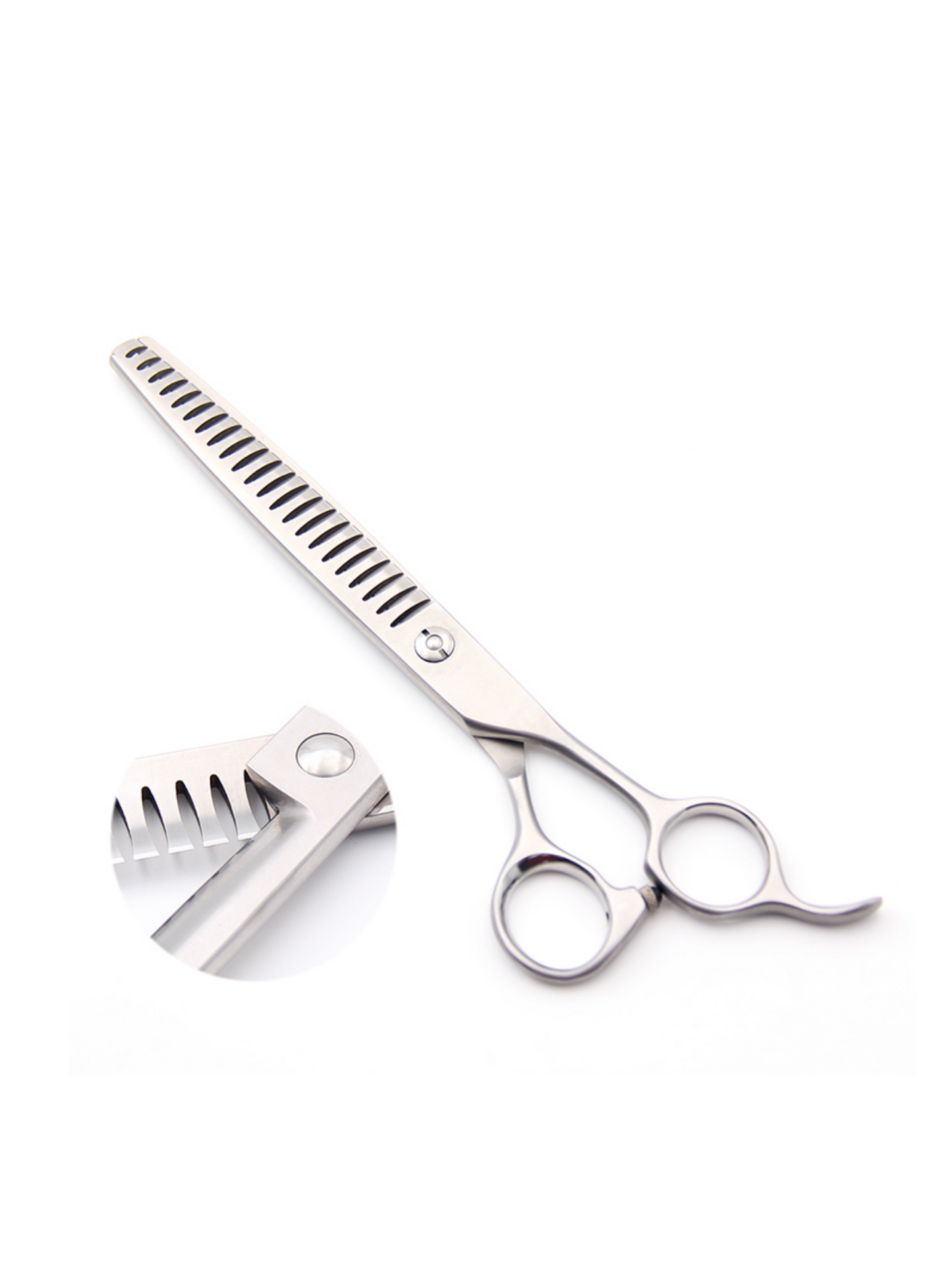 BD-7018 professional straight thinning scissor 7.0" 18 teeth