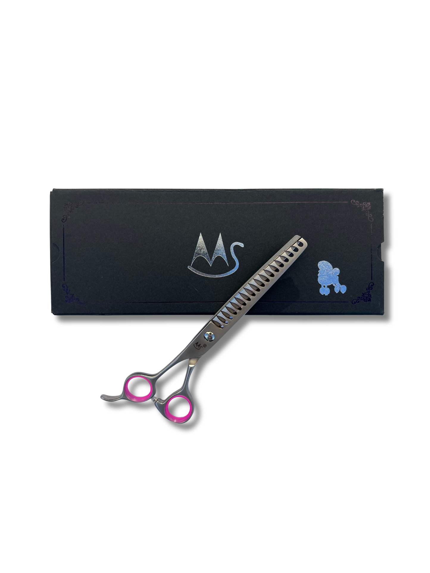 BDF-7018 straight thinning scissor 7.0" 18 teeth (LH)