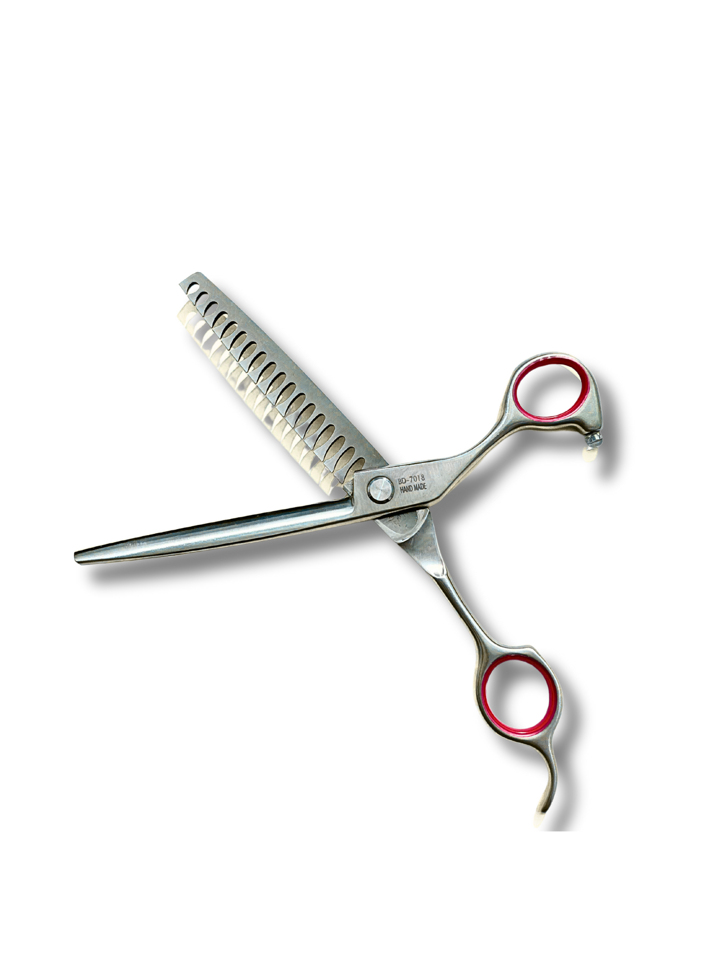 BD-7018 professional straight thinning scissor 7.0" 18 teeth