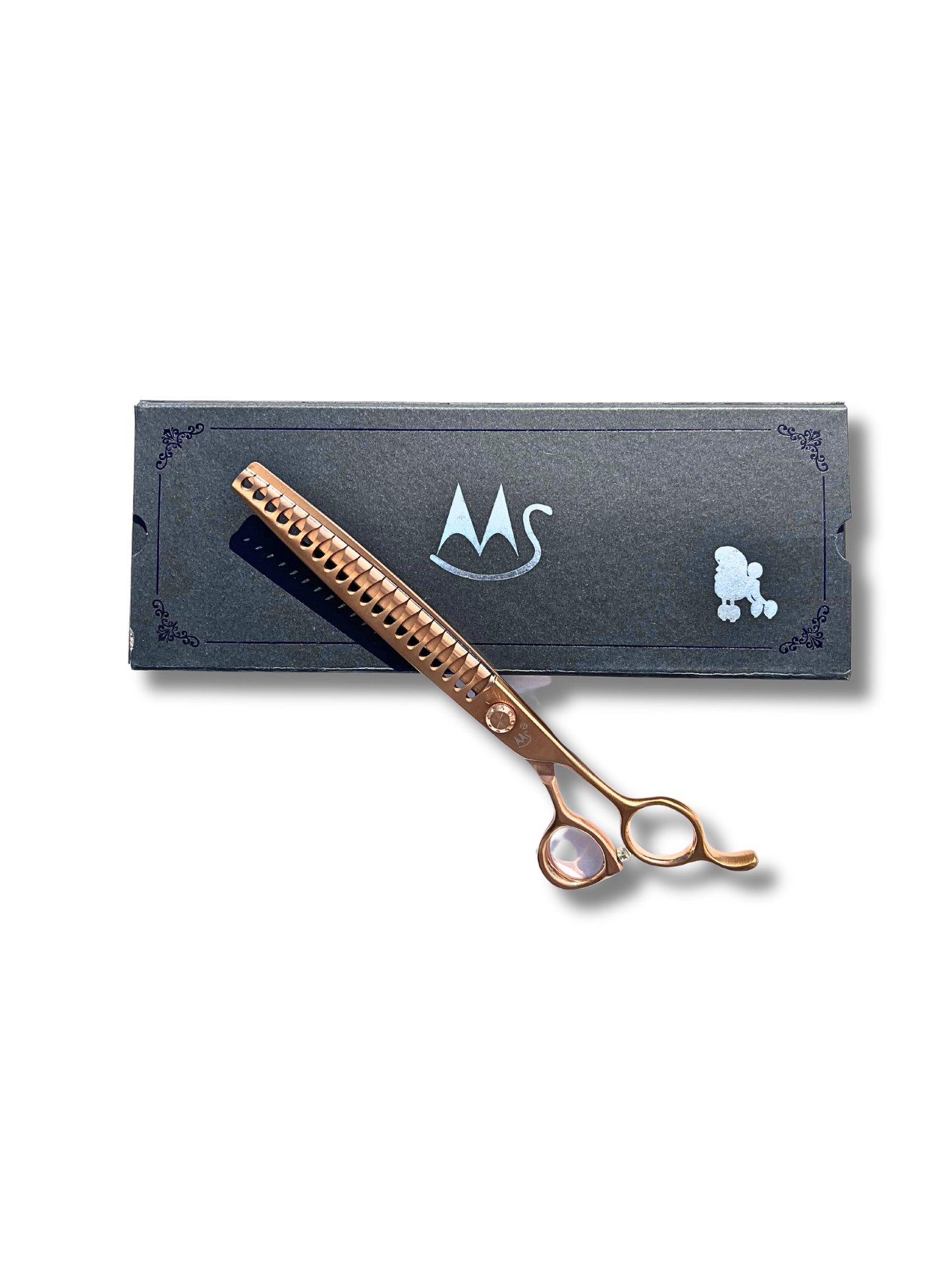 HI-8020 professional straight thinning scissor 8.0" 20 teeth GOLD