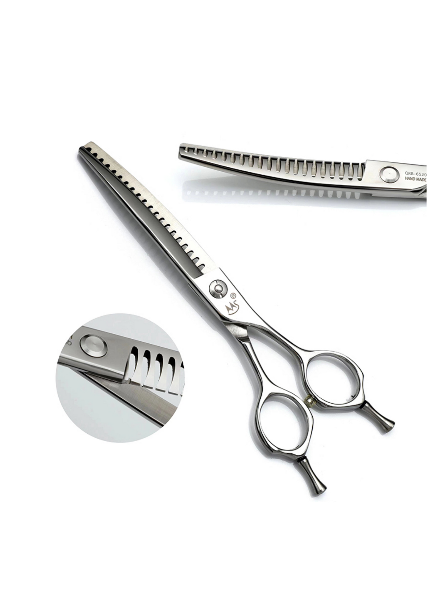 QRB-7025 professional curved thinning scissor 7.0" 25 teeth
