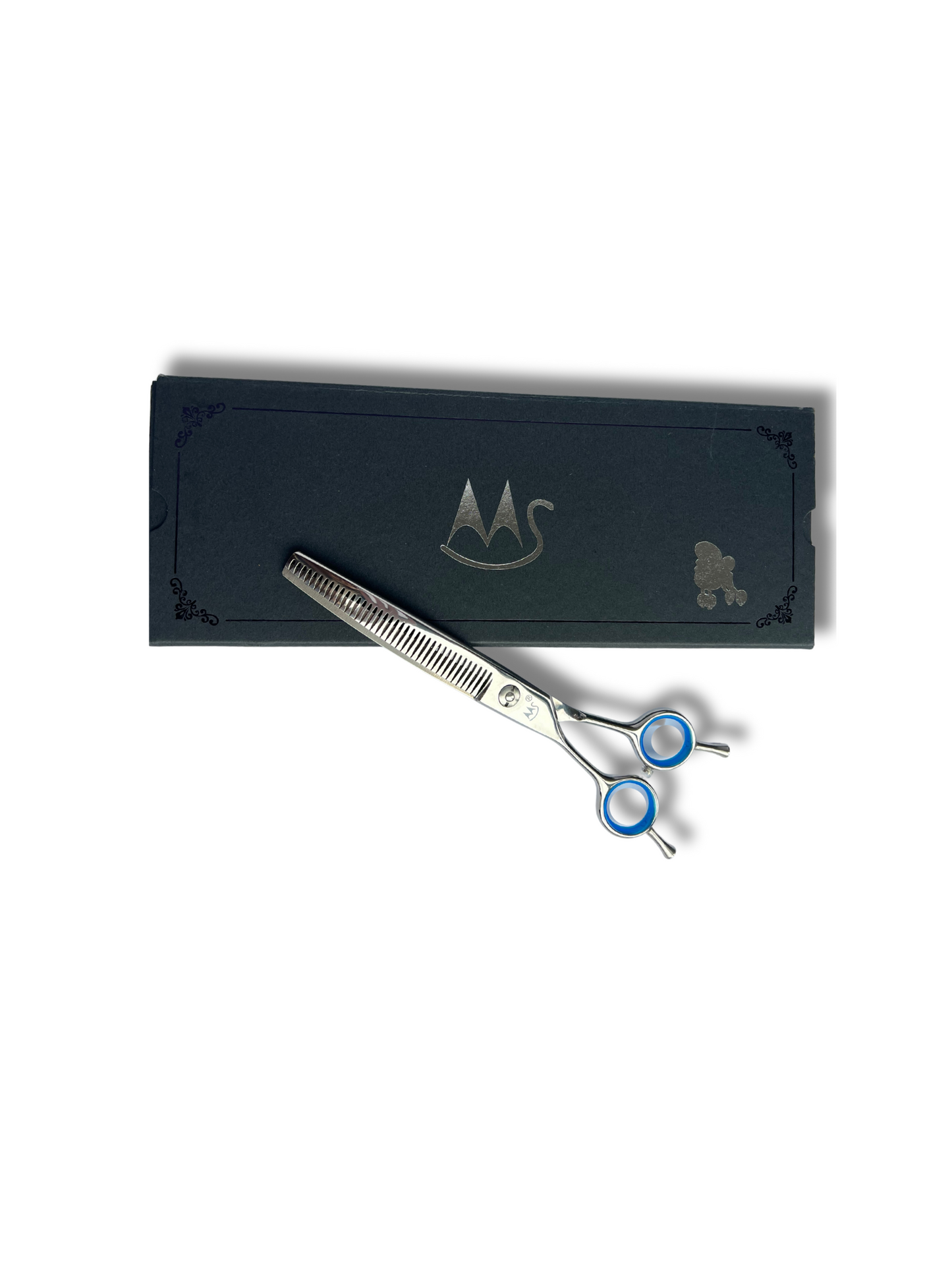 QMEF-7038 professional curved thinning scissor 7.0" 38 teeth (LH)