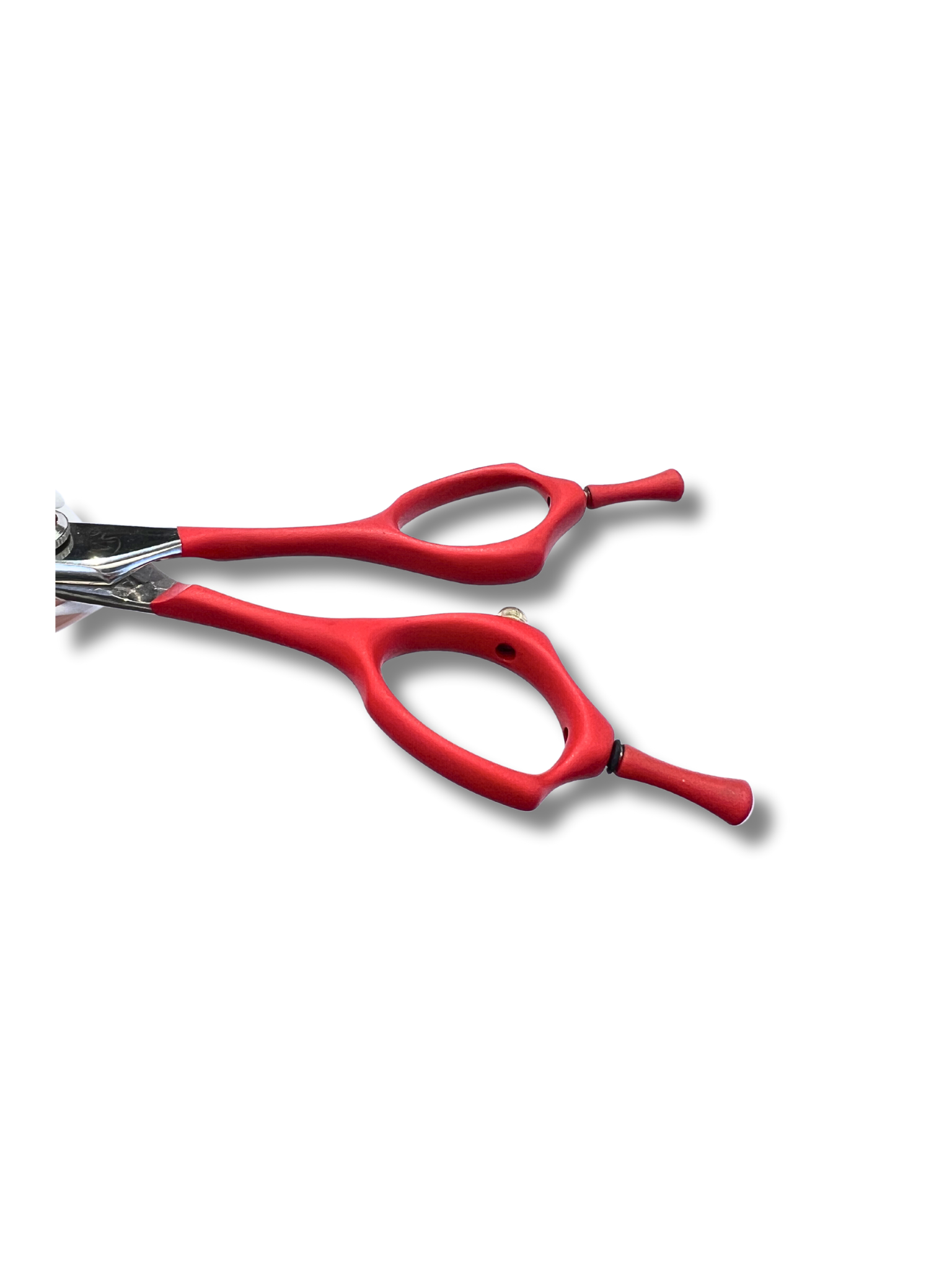 QD-75 serrated professional micro-teeth curved scissors 7.5