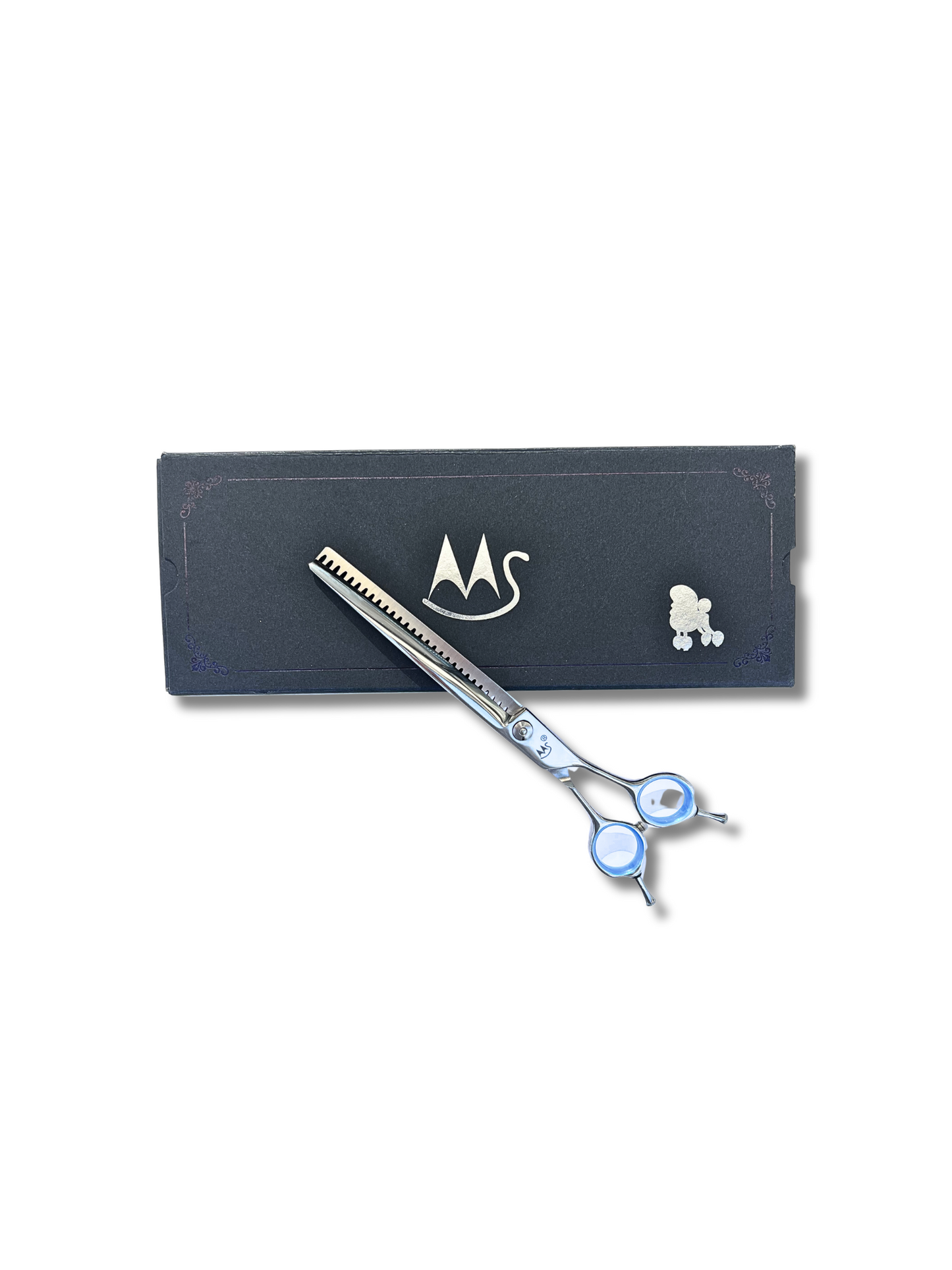 QRB-7528 professional curved thinning scissor 7.5" 28 teeth